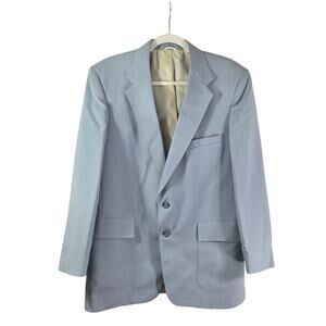 Levi's vintage action suit jacket light blue sport coat 42R STA-PREST